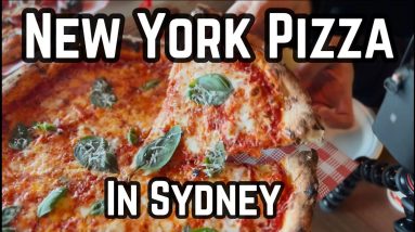 New York Pizzas with Sydney Food Boy at My Mother's Cousin, Bexley - ep7